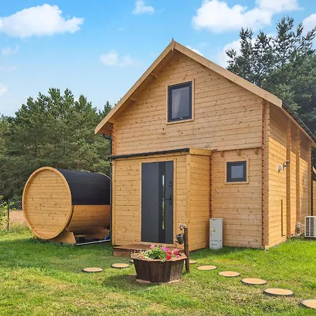 Dom wakacyjny Cozy In With Sauna Nowe Warpno