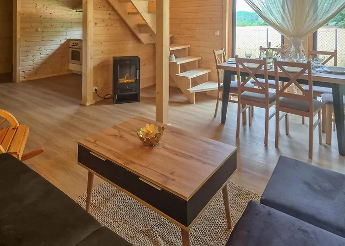 Dom wakacyjny Cozy In With Sauna Nowe Warpno